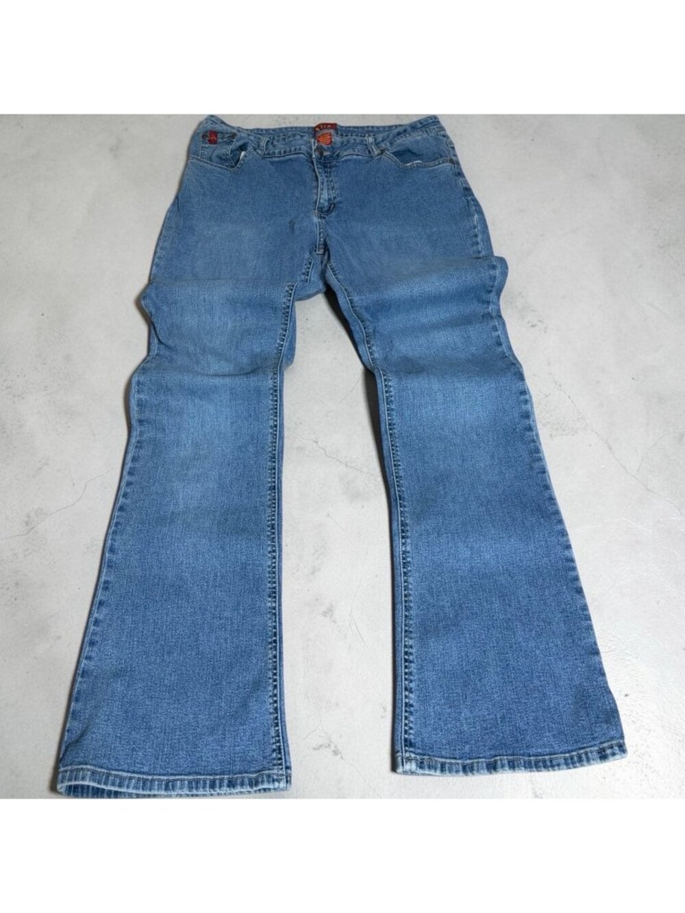 Tilt Boot Cut Jeans Womens 15 Reg Blue Denim Stretch